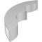 Ekena Millwork 3-in. W x 18-in. D x 24-in. H Ozark Architectural Grade PVC Knee Brace BRCP03X18X24OZK - alternate 2